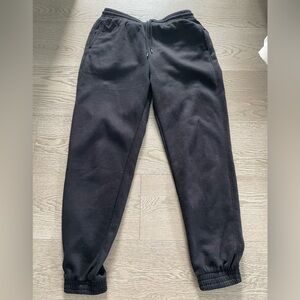 H&M black sweatpants size small